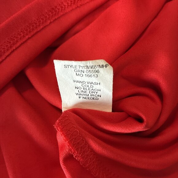 Sara Michelle Womens Floral Tunic Top Three Quarter Sleeve Plus Size 1X - Picture 8 of 9